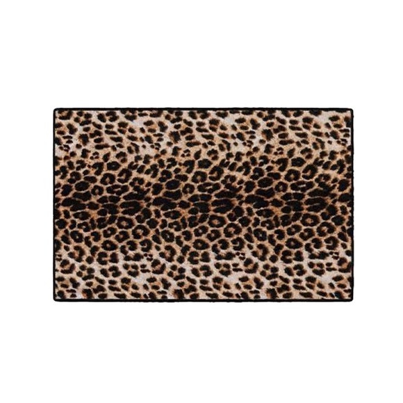 Leopard Print Rug - Picture 2 of 2